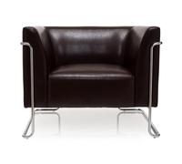 CURACAO 1 places - Fauteuil rembourré Marron