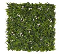 hjh OFFICE Mur végétal Artificiel More Green I 50x50 cm Tapis végétal d'intérieur comme végétalisation Murale, Tableau végétal Déco, Vert