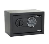 hjh OFFICE Safe Compact III 830040 Coffre-fort avec serrure à combinaison 8,5 l en acier Noir 20 x 31 x 20 cm