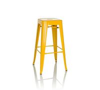 VANTAGGIO HIGH - Tabouret de bar jaune