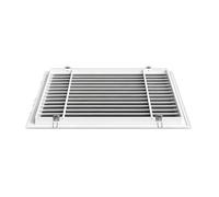 HJLKDYM Panneau D'accès Persiennes Intempéries,Filtre Sortie d'air | Revêtements décoratifs de plafond, grilles de ventilation climatisation,buanderies,combles,garages(25x25cm)