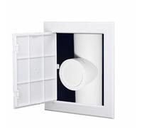 HJLKDYM Trappe D'accès Au Tuyau D'évacuation, Couvercle D'inspection | Plaque Décorative Pour Ouverture D'égout En PVC Avec Autocollants Double Face Pour L'entretien De La Plomberie(30x30cm)