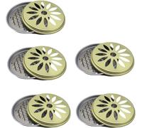 HJYDGJ 5 Pièces Support de Bobine Anti-Moustique Support Bobine Moustique Supports en Spirale de moustiques en Acier Inoxydable Porte Spirale Anti Moustique en Métal pour Maison
