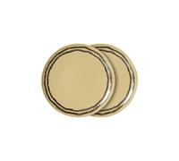 HK LIVING - Assiette Jaune