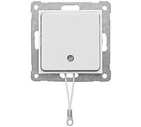 Kopp 295829001 Interrupteur à tirette Insert avec cache Athenis 55 blanc pur