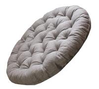 HKJGNH Jardin Rond Galette de Chaise Confortables, Coussin de Sol pour Intérieur et Extérieur, Coussin Chaise de Cuisine Couleur Unie Nordique(Colour 9,65x65cm)