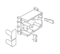 hkl HKL Boîte d'encastrement appareil CEE CED80 Quantité:1