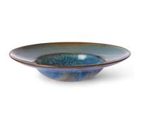 HKliving Assiette à pâtes Home Chef Ø28.5 cm Rustic blue