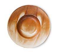 HKliving Assiette à pâtes Home Chef Ø28.5 cm Rustic cream-brown