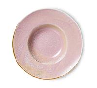 HKliving Assiette à pâtes Home Chef Ø28.5 cm Rustic pink