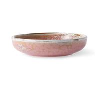 HKliving Assiette creuse Home Chef moyen Ø19.3 cm Rustic pink