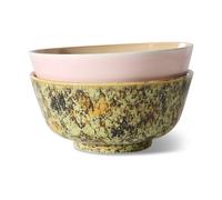 HKliving Bol à ramen 70's Ø19 cm. 2 pièces Ascend