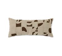HKliving Coussin Natural patched 30x70 cm Beige