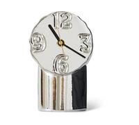 HKliving Horloge en céramique rétro 17.5 cm Chrome