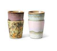 HKliving Mug 70's. 4-pack Serendipity