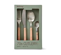 HKliving Set de couverts 70's. 16 pièces Peach