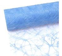 HKT Home Deco Sizoweb Chemin de Table Bleu Clair 7,9 cm Rouleau 50 Mètres 64 015 de r