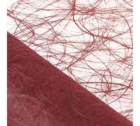 HKT Home Deco Sizoweb Chemin de Table Coupe ondulée Rouge Carmin env. 25 cm Rouleau 25 m 64 W 013 de r
