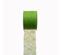 HKT Home Deco Sizoweb Chemin de Table Vert Pomme 7,9 cm Rouleau 50 Mètres 64 030 de r
