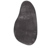 HKTMGDNG Tapis HUARTE Anthracite 100 x 200 cm Pliable Antidérapant | Tapis de couloir en polyester doux pour salon, chambre à coucher et couloir : pliable pour économiser de l'espace et facile à