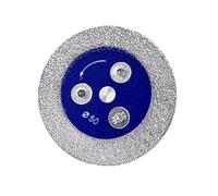 HKVTVCYPYA Mini lame de scie diamant 50mm, avec fil, disque de coupe for pierre, granit, grès, béton, lettrage, outil de meulage de sculpture(Single blade)