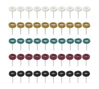HKVTVCYPYA Roue de polissage, outil rotatif, Mini perceuse, brosse Abrasive for montre, bijoux, Kit de tampons de polissage, 50/100 pièces(50pcs)