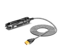 HKY XT90 Chargeur de voiture 12 V Prise allume-cigare vers XT90 pour Bluetti AC200 AC200P B300S AFERIY P280 P180 P210 AF-310 FOSSiBOT F2400 F3600 Pro Station d'alimentation solaire portable Câble de
