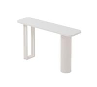 HLDJYLZS Table Console en Pierre Frittée, Cadre en Acier au Carbone | Pierre frittée, acier au carbone, style italien moderne, design gain de place, entrée, couloir, salon