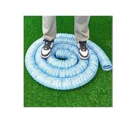HLHLH Tuyau De Drainage Français À Infiltration Douce, Tuyaux Perforés, for Chantier Construction/Terrain Sport Et Tuiles Pleureuses(50mm,9 Meters)