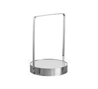 HLHLOP777 Présentoir à Gâteau Présentoirs à gâteaux Ronds Portables, présentoirs de Buffet et Supports Desserts créatifs Support à Gâteau(Silver)