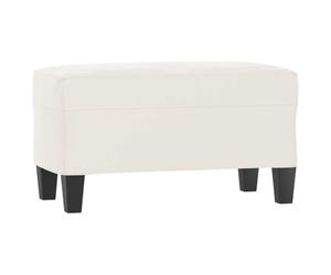 hliofuir Banc rembourré en microfibre Beige 70 x 35 x 41 cm | Chaise longue rembourrée polyvalente pour chambre à coucher et couloir avec rembourrage en mousse douce et housse facile