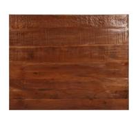 hliofuir Plateau de table rectangulaire en bois massif vieilli 90 x 80 x | Pièce unique fabriquée à la main dans un style vintage pour la restauration et la salle à manger, peut être combinée de