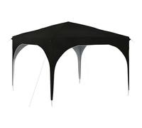 hliofuir Tonnelle pop-up - 3 x 3 m - Tente de fête pliable - Réglable en | Tente de jardin pliable avec sac de transport pour jardin, terrasse et camping, cadre en acier solide et housse de protection