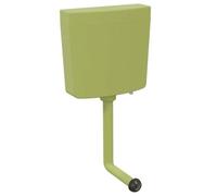 HLIQZFIIA Réservoir WC avec entrée d'eau inférieure 3/6 L Olive