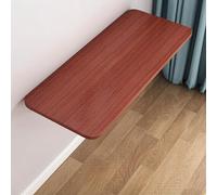 Hltdzer Table de Bar Pliable Murale Multifonction en Bois, Table Murale Rabattable À Plateau Extensible, Bureau Convertible Suspendu pour Repas(F,120 * 40CM/47.2 * 15.7IN)