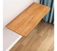 Hltdzer Table de Bar Pliable Murale Multifonction en Bois, Table Murale Rabattable À Plateau Extensible, Bureau Convertible Suspendu pour Repas(C,40 * 30CM/15.7 * 11.8IN)