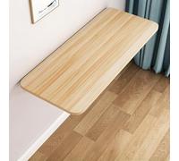 Hltdzer Table de Bar Pliable Murale Multifonction en Bois, Table Murale Rabattable À Plateau Extensible, Bureau Convertible Suspendu pour Repas(E,40 * 30CM/15.7 * 11.8IN)