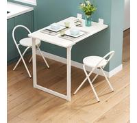 Hltdzer Table Murale Relevable D’Angle en Bois Massif, Table À Manger Suspendue À Rabat Économe D’Espace, Bureau Pliable Minimaliste pour Repas, Travail