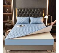 HLTQL Housse Matelas 180x200 Renove Matelas Integral 15 Cm Fermeture éClair Housse Integrale Matelas Protection Matelas ProtèGe Matelas(#8,180x200+15cm)