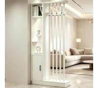HLTQL Room Dividers Free Standing Meuble Separation De Piece,202x80x24cm | Cloison De Separation Bois Interieur Clair Sur Pied Sans Percage en Pieces À Vivre Claustra Intérieur,202x80x24cm