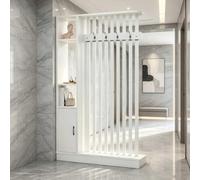 HLTQL Separation De Piece Intérieur Bois Room Divider Shelves,202x120x24cm | Cloison De Separation Interieur Bois Sans Percage Piece Bureau Claustra Intérieur Amovible,202x120x24cm