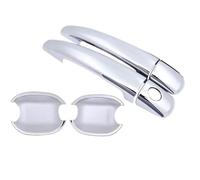 HLWXMDZ Coques De Poignées De Porte Chromées Pour Peugeot 308 T7 308SW SW CC RCZ 2008 2009 2010 2011 2012 2013 Pièces Automobiles(Handel Bowl 2 door)
