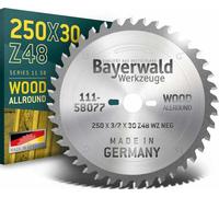 HM Lame de scie circulaire - 250 x 3/2.0 x 30 Z48 WZ neg.