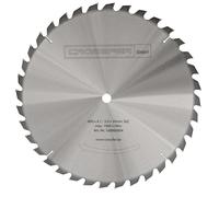 CROSSFER Lame de scie circulaire HM de qualité supérieure pour bois - Lame de scie en carbure pour le travail du bois - Diamètre 600 x 30 mm (Z36))
