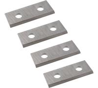HM plaquette 35° | 80x13x2,2mm a=60mm |10 pièces | très bien adapté pour MDF, panneaux de particules, bois dur | bien adapté pour bois tendre | pour outils à plaquettes réversibles | fraises à rainer