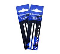HM/TCT Fers de rabot pour Bosch GHO 16-82, GHO 26-82 D, 82mm (2 jeux = 4 fers réversibles)