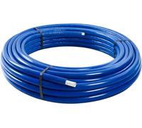 HM Tube multicouche isolé PERT-AL-PERT, Ø 26 mm, couronne de 12,5 m, gaine bleue, eau chaude, eau froide et chauffage