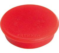 [HM10 01-5] FRANKEN Lot de 5 Paquets de 10 Aimants ronds 13 mm Rouge