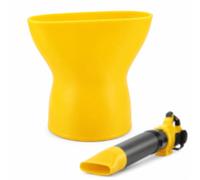 HMETTADC Souffleur plat pour DeWailt DCBL772X1 DCBL772B DCMBA572 | La buse plate s'adapte aux souffleurs de feuilles DeWalt, aide à sécher rapidement, à nettoyer et à flux d'air concentré