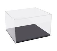 HMF 46806 Vitrine en Acrylique pour Voitures Miniatures, Figurines | 32 x 28 x 20 cm | Transparent
